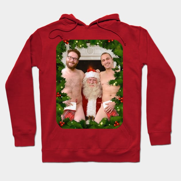 Merry Christmas From Seth and James Hoodie by StaticW0lf